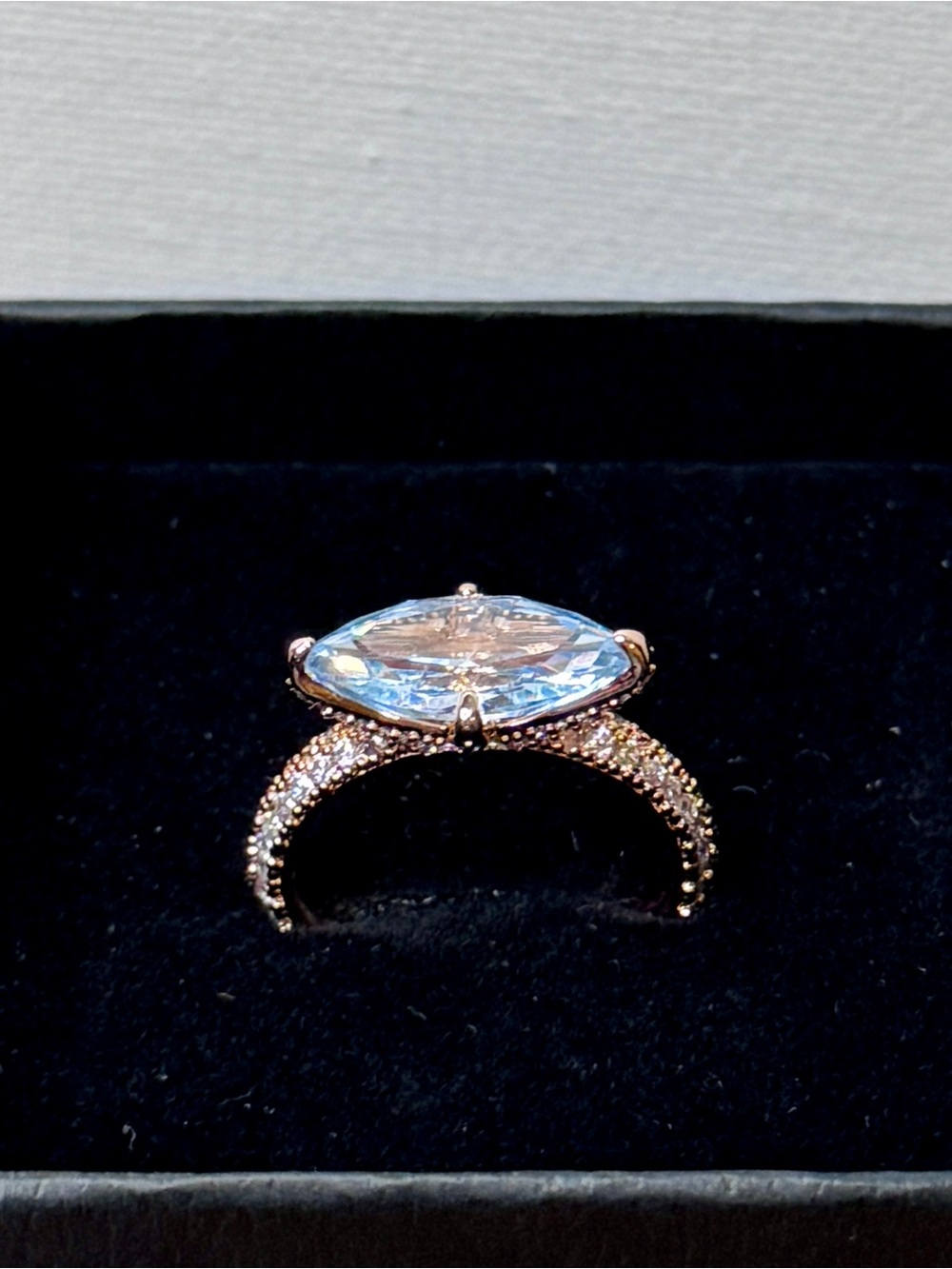 Bomb Party | The Constance Ring | March 2026 Birthday | Rose Gold (Size 8)